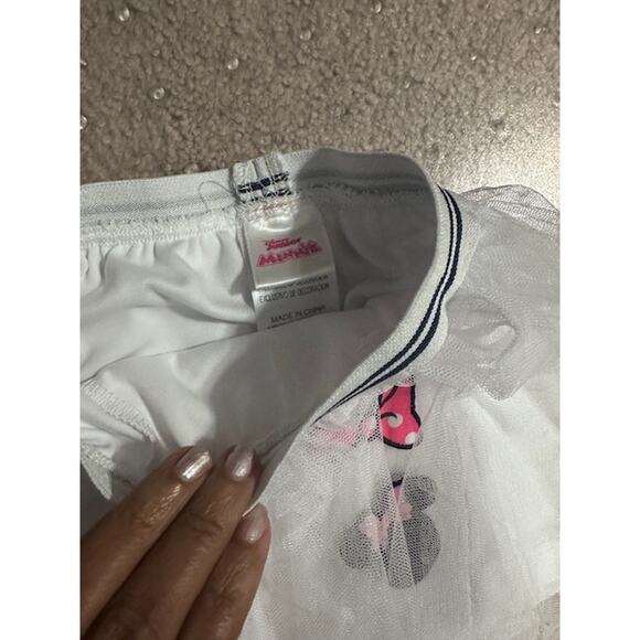 Disney Junior Minnie Mouse Toddler Girls Tulle Skirt 4T - Picture 2 of 3